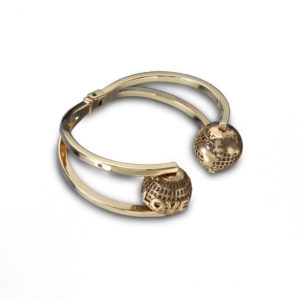 Big Gold Worlds Bracelet 00 - Maissa by Giulia Ber Tacchini Italian Custom Jewels and Luxury